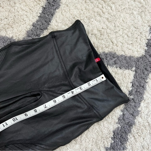 Spanx Faux Leather Moto Leggings - Picture 11 of 15